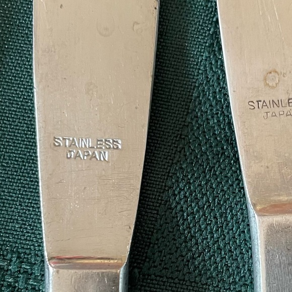 Vintage MCM Starburst 10 Piece Flatware Set from Japan - Picture 3 of 6